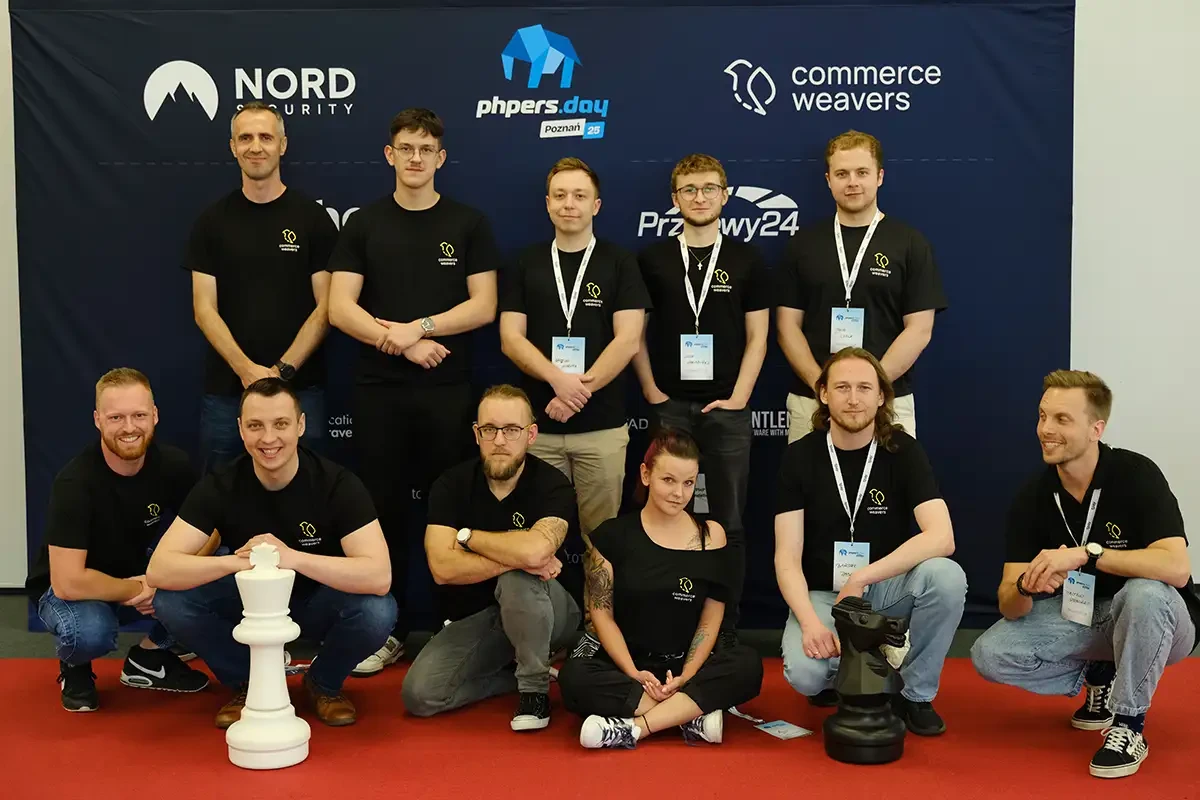 Zespół Commerce Weavers na konferencji IT PHPers Day 2025