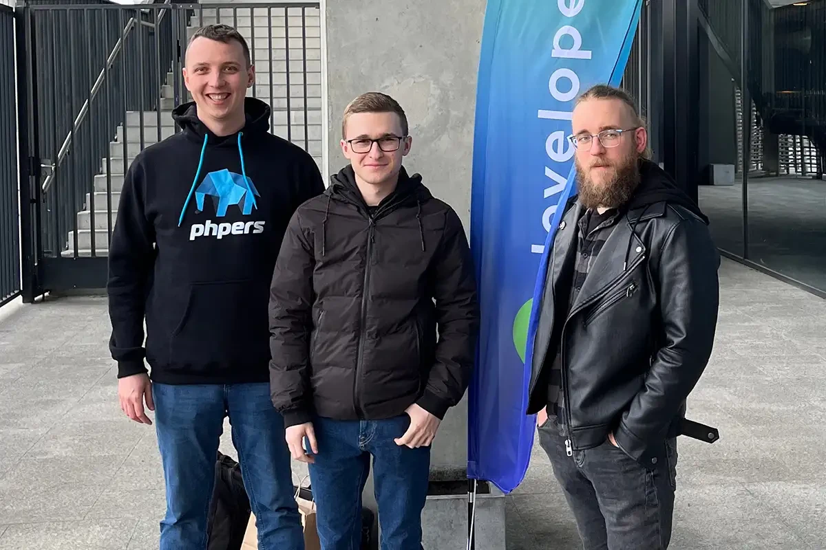 Zespół Commerce Weavers na konferencji IT 4Developers