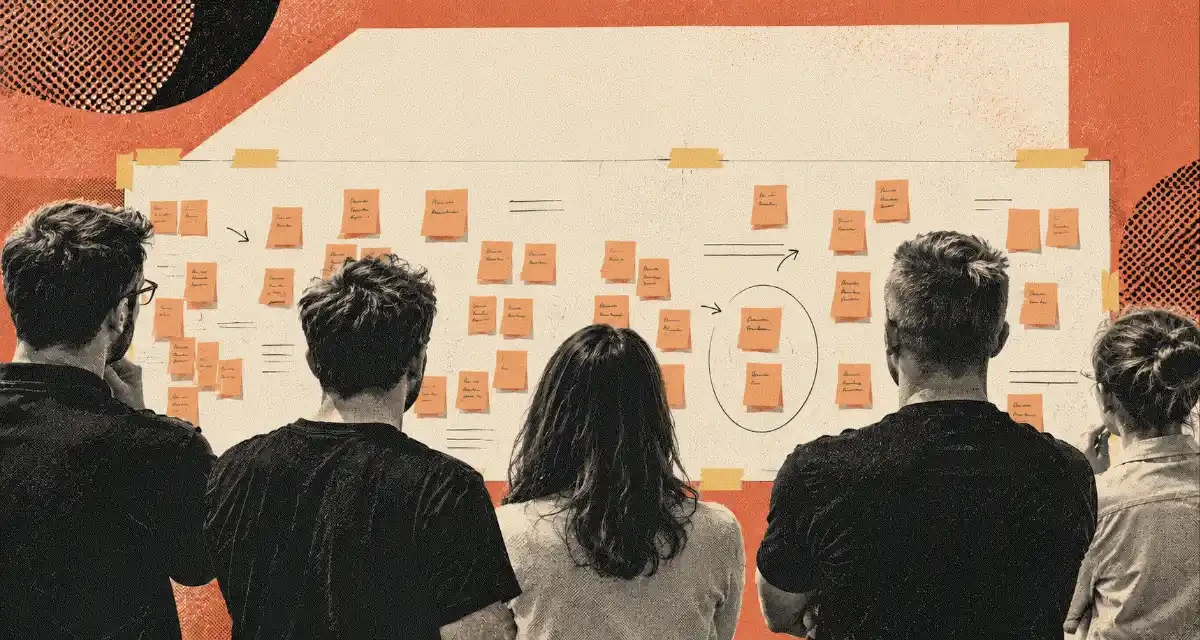 Event Storming workshop: business events in order, rules and unanswered questions