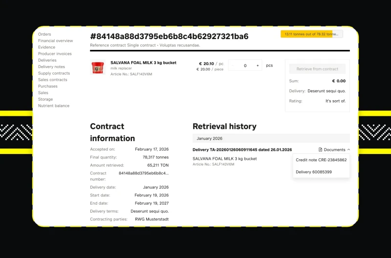 Screenshot 2 z Akoro - marketplace’u dla rolników Raiffeisen Networld