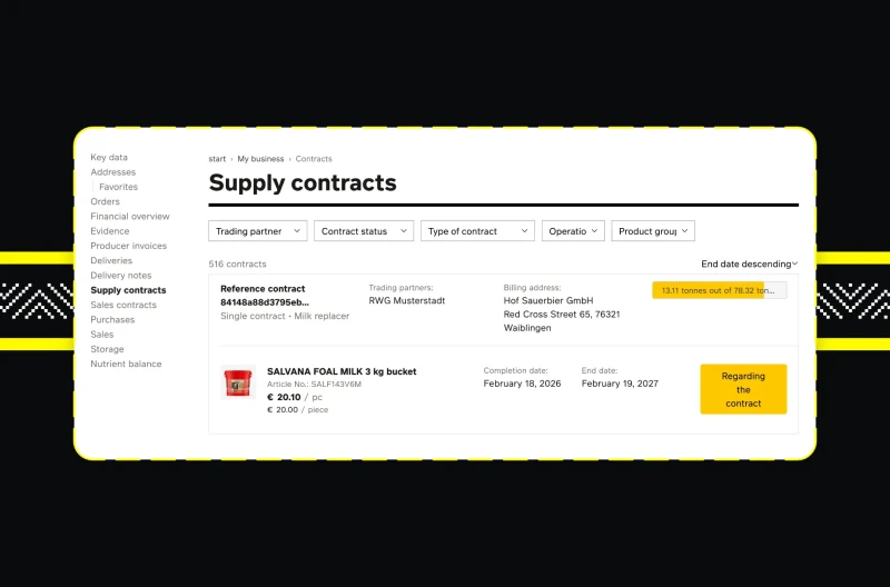 Screenshot 3 z Akoro - marketplace’u dla rolników Raiffeisen Networld