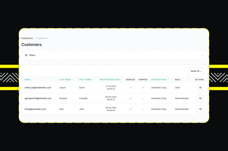 Screenshot 4 z Elesto - akceleratora wdrożeniowego B2B opartego o Sylius Plus