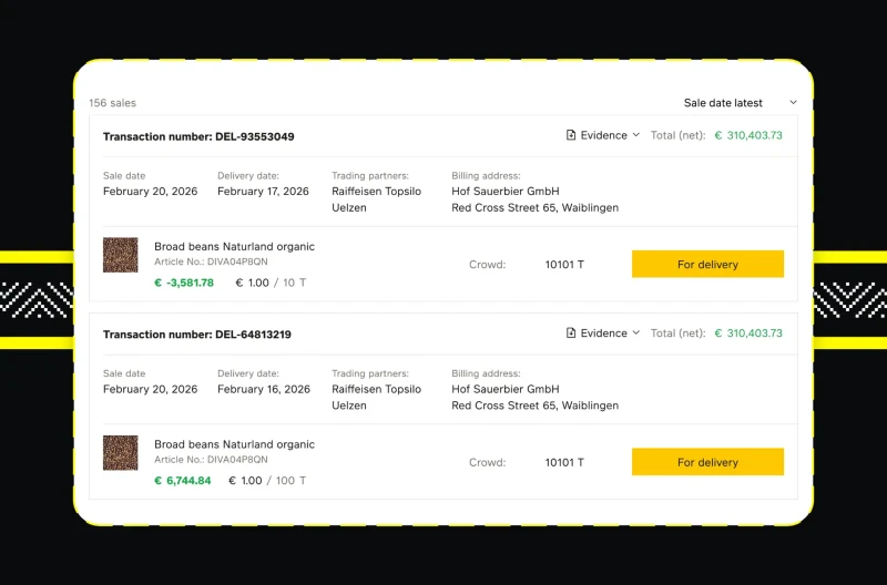 Screenshot 4 z Akoro - marketplace’u dla rolników Raiffeisen Networld