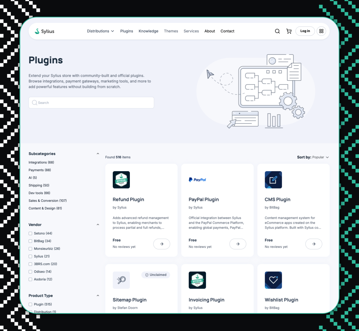 Screen: Sylius plugins